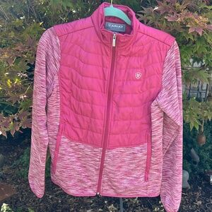 Ariat Capistrano Jacket Women’s Size M Chaser Full Zip Pink